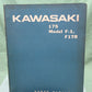 GENUINE KAWASAKI PARTS CATALOG 175 MODEL F-1, F1TR NO. 6913