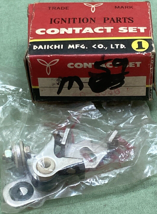 NEW GENUINE DAIICHI 60-3046 IGNITION CONTACT POINT ASSEMBLY FITS YAMAHA M-61