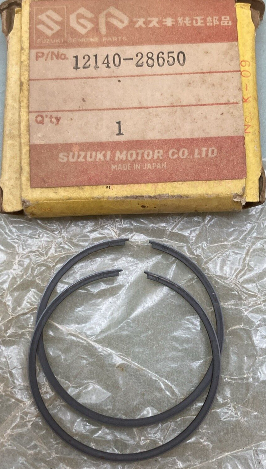NEW GENUINE SUZUKI 12140-28650 PISTON RING SET 1.00 O/S