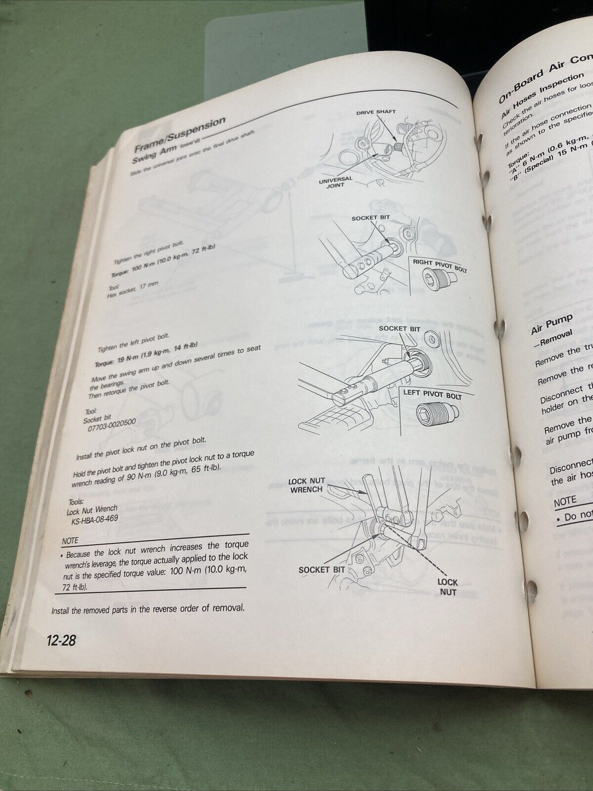 GENUINE HONDA 30008801 GOLDWING GL1500 1988 SERVICE MANUAL