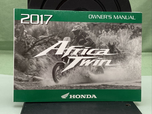 GENUINE HONDA 31MJP611 CRF1000A/D AFRICA TWIN OWNER'S MANUAL 2017