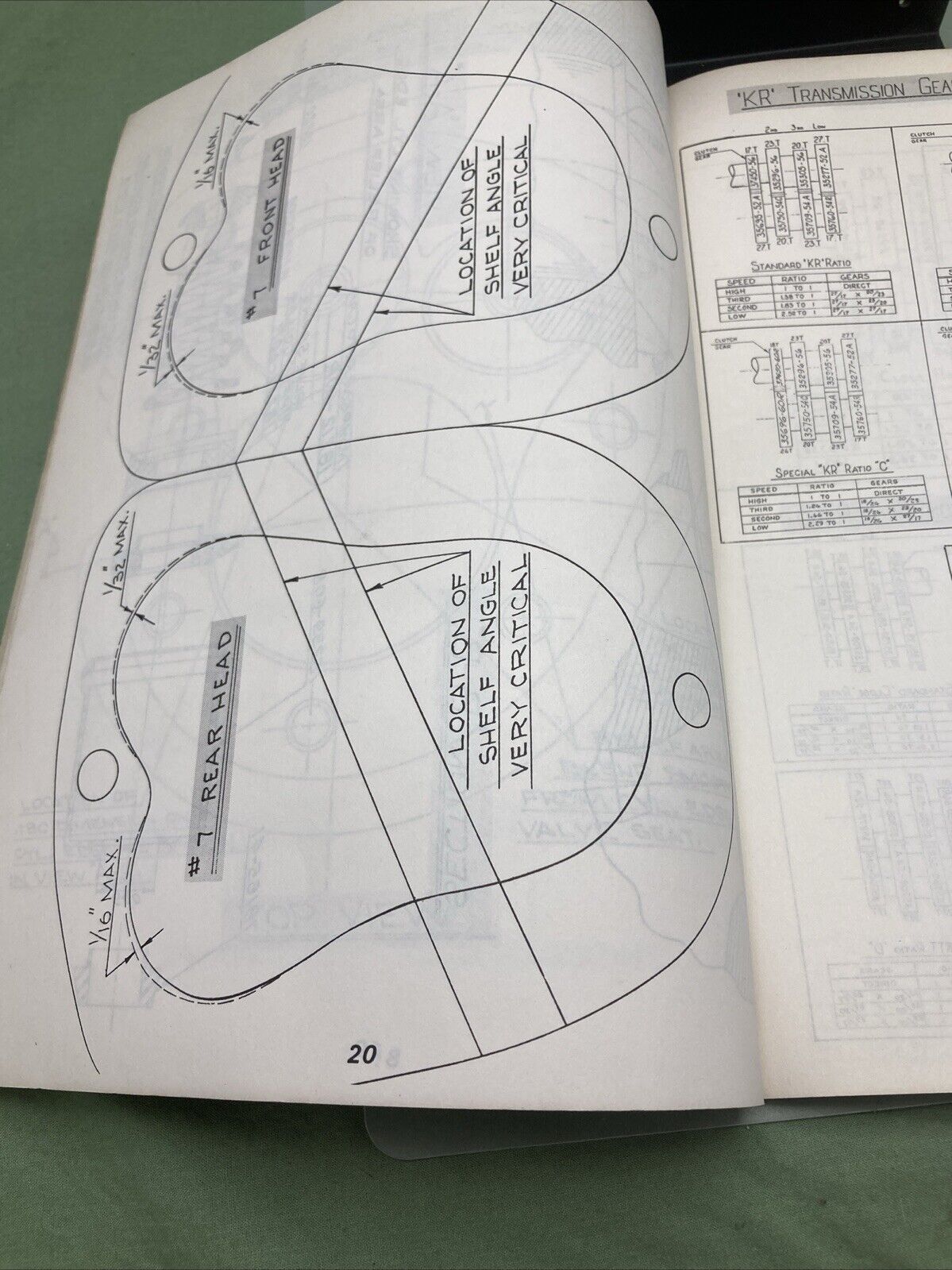 HARLEY DAVIDSON COMPETITION RACER SPECIFICATIONS /INSTRUCTIONS KR, KR-TT, XLR-TT