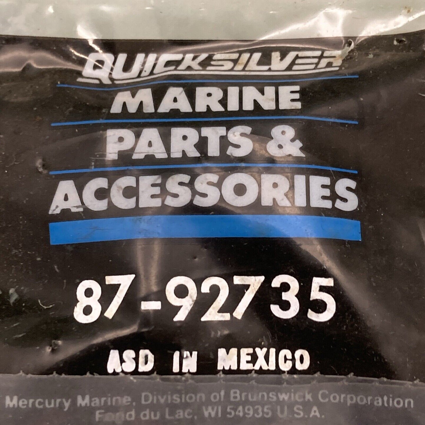 NEW GENUINE MERCURY QUICKSILVER 87-92735 SWITCH