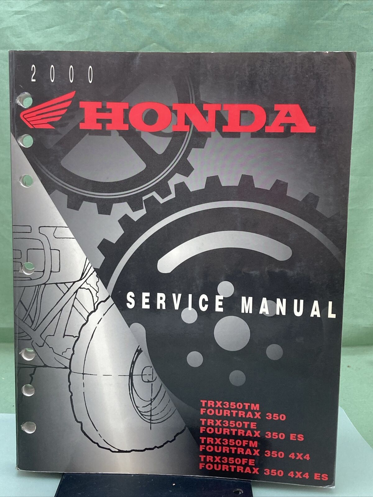 GENUINE HONDA 61HN400 TRX350TM/TRX350TE/TRX350FM/TRX350FE SERVICE MANUAL '00