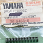 QTY 2 NEW GENUINE YAMAHA 90501-10062 SPRING, COMPRESSION