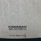 GENUINE KAWASAKI 99924-1143-51 KDX250 SERVICE MANUAL SUPPLEMENT