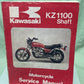 GENUINE KAWASAKI 99924-1032-01 KZ1100 SHAFT SERVICE MANUAL 1981