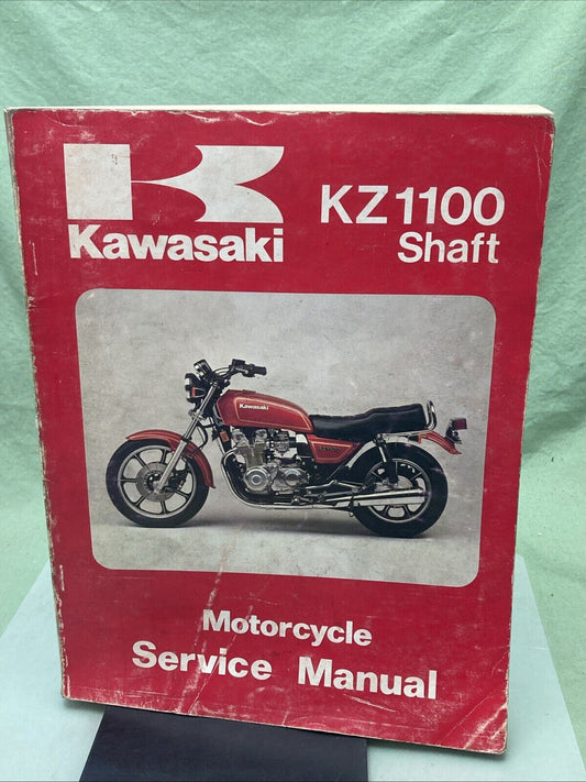 GENUINE KAWASAKI 99924-1032-01 KZ1100 SHAFT SERVICE MANUAL 1981