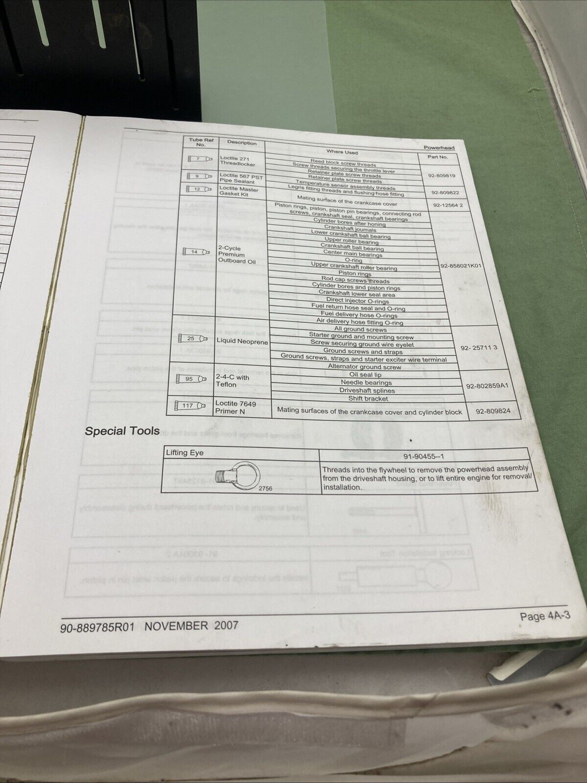 GENUINE MERCURY 90-889785R01 75, 90, 115 OPTIMAX SERVICE MANUAL 2007