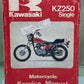 GENUINE KAWASAKI 99924-1023-03 KZ250 SINGLE SERVICE MANUAL