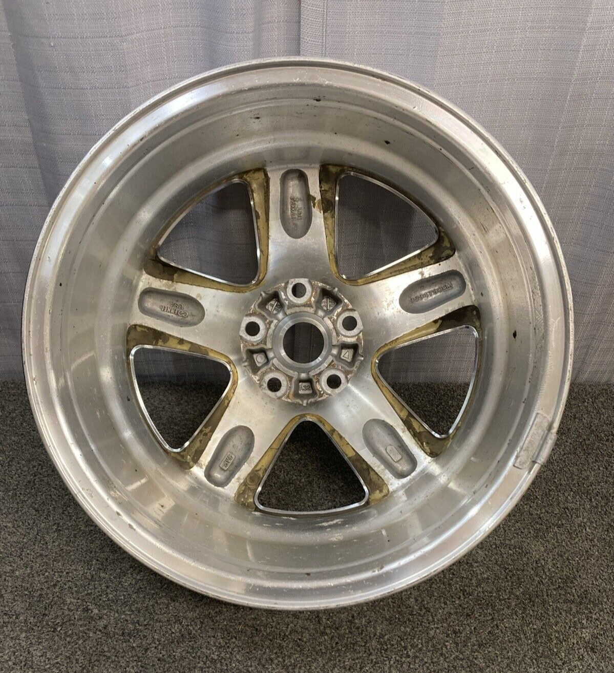 GM 9594790 OEM Alloy Wheel 17x7 5 Lugs Smoke Chrome Pontiac G6 2005-2009