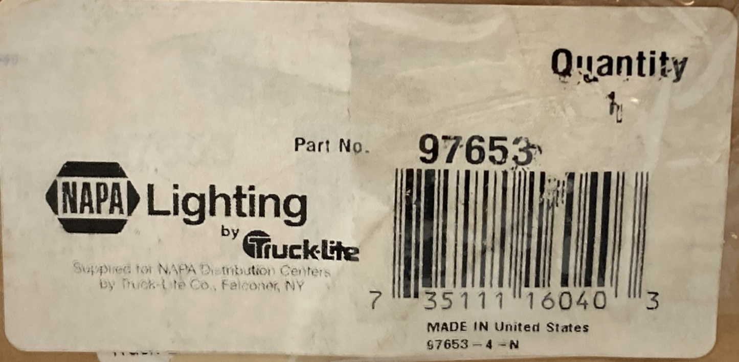 NEW GENUINE TRUCK-LITE 97653 5.5 x 7.5 in. Silver Steel,Flat Mirror,Universal