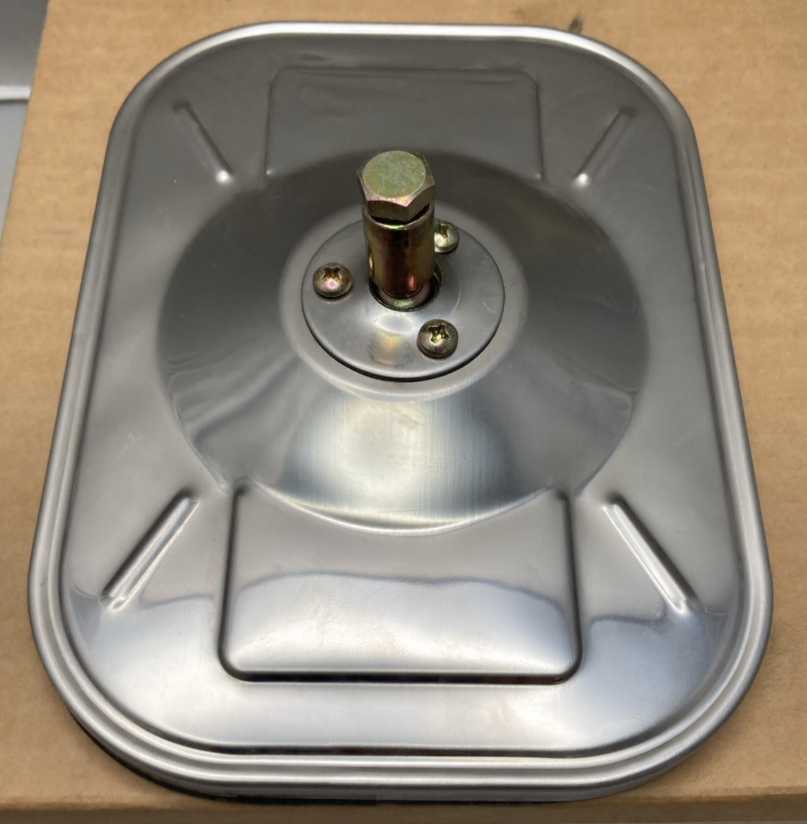 NEW GENUINE TRUCK-LITE 97653 5.5 x 7.5 in. Silver Steel,Flat Mirror,Universal