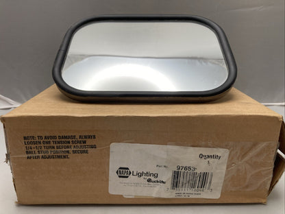 NEW GENUINE TRUCK-LITE 97653 5.5 x 7.5 in. Silver Steel,Flat Mirror,Universal