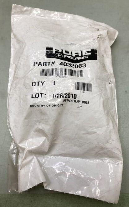 Polaris 4032063 Retainer, H/L, Bulb New Genuine