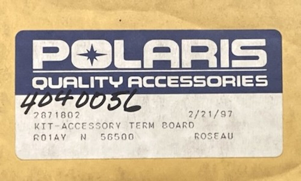 Polaris 4040056 Board, Terminal New Genuine
