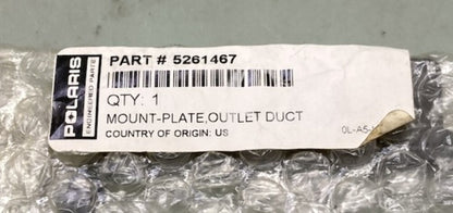Polaris 5261467 Mount-Plate, Outlet, Duct New Genuine