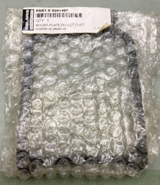 Polaris 5261467 Mount-Plate, Outlet, Duct New Genuine