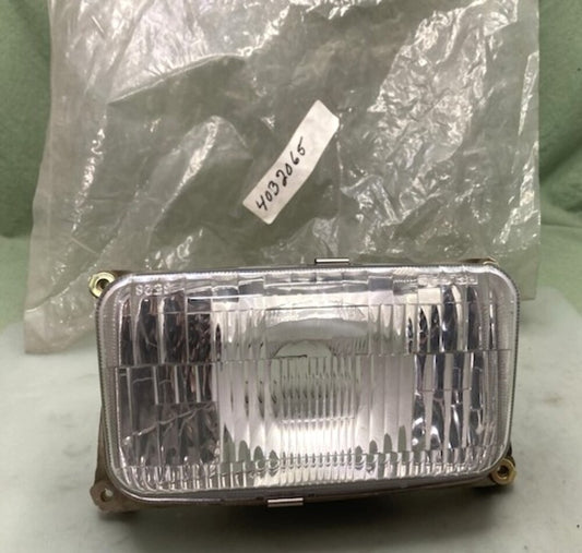 Polaris 4032065 Headlight, Asm., Incandescent, W/Bulb, Seal New Replaces
