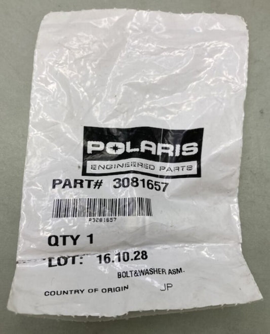 Polaris 3081657 Bolt & Washer Asm. New Genuine