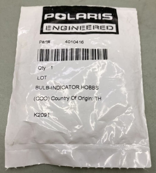 Polaris 4010416 Bulb-Indicator, Hobbs New Genuine