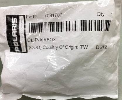 Polaris 7081707 Clip-Airbox New Genuine