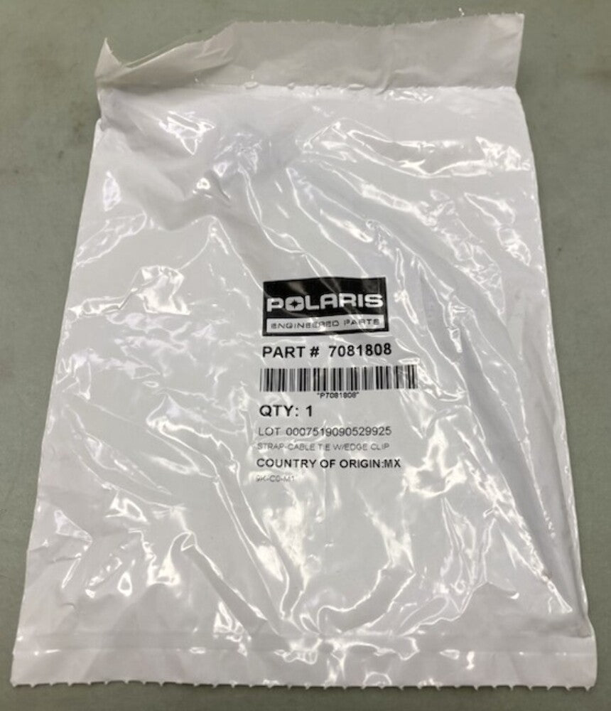 Polaris 7081808 Strap-Cable Tie W/Edge Clip New Genuine