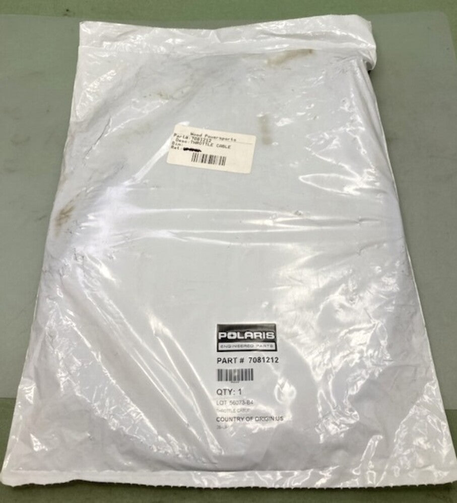 Polaris 7081212 Cable, Throttle New Genuine