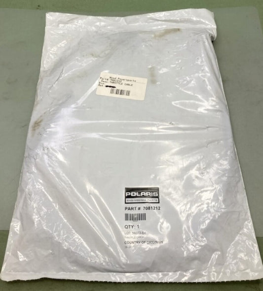 Polaris 7081212 Cable, Throttle New Genuine