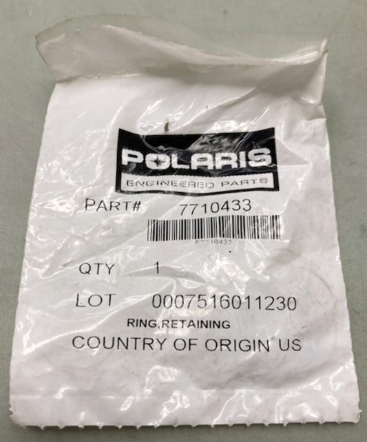 Polaris 7710433 Ring, Retaining 3233048 New Genuine