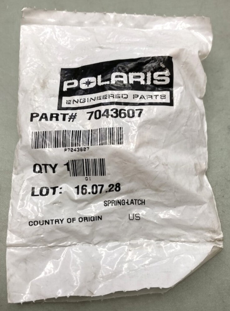 Polaris 7043607 Spring, Latch New Genuine