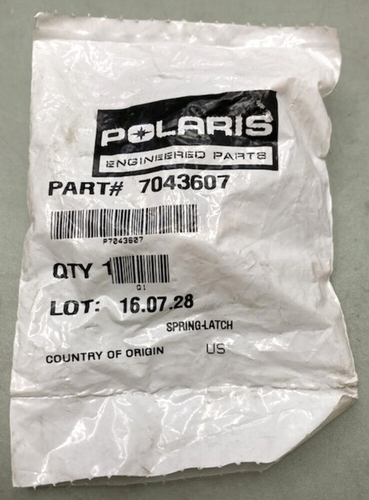 Polaris 7043607 Spring, Latch New Genuine