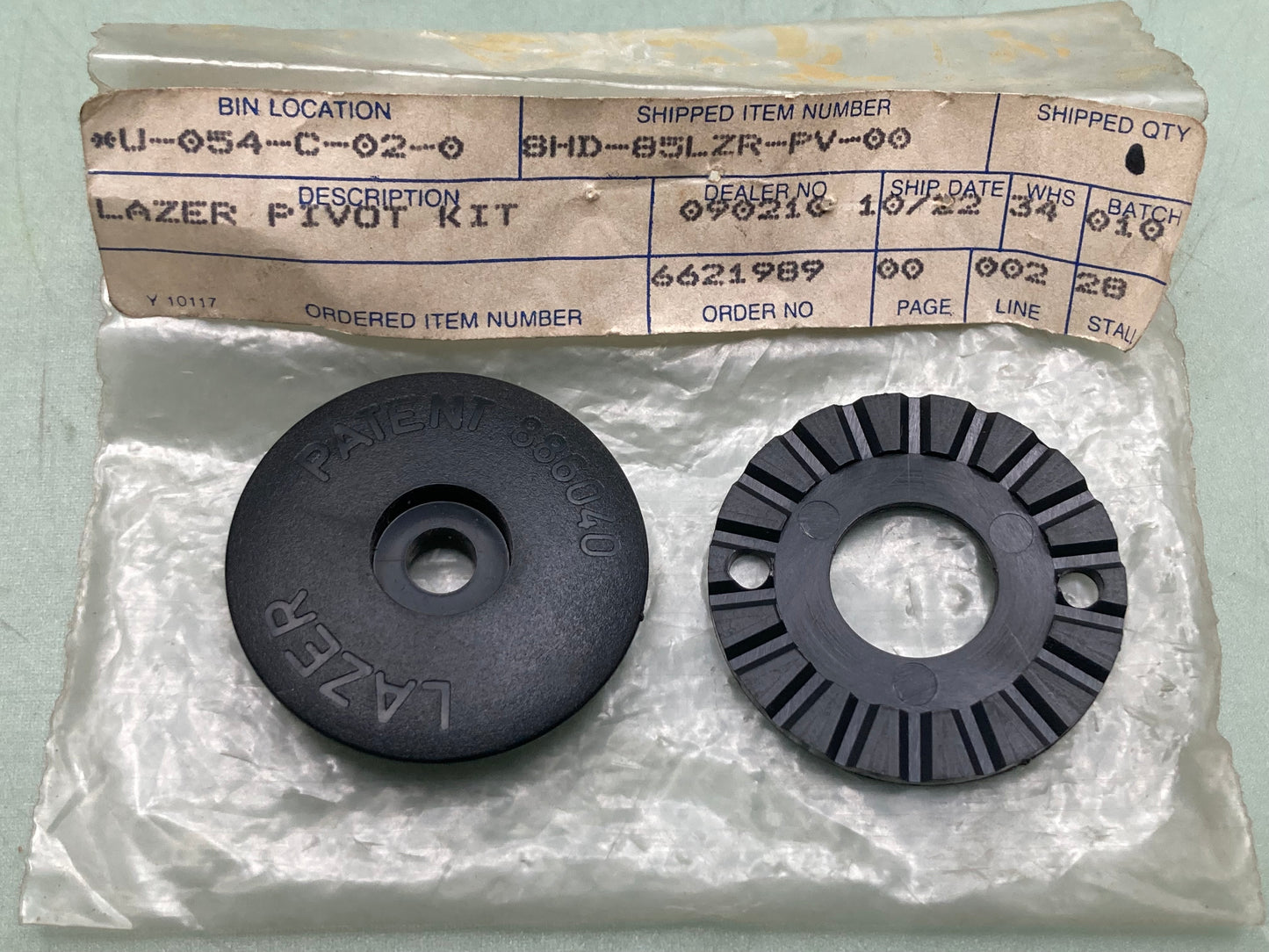 New Replaces Yamaha SHD-85LZR-PV-00 Lazer Pivot Kit