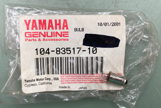 New Genuine Yamaha 104-83517-10 Bulb