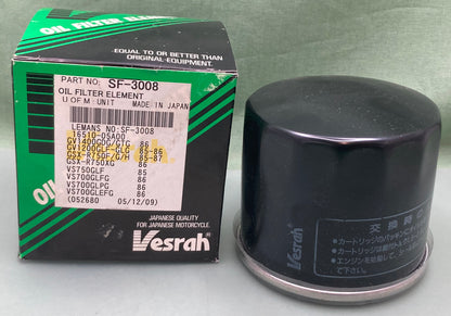 New Genuine Vesrah SF-3008 Oil Filter Element
