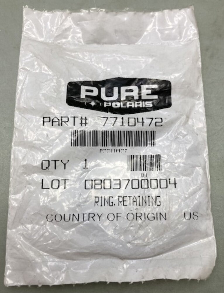 Polaris 7710472 Ring, Retaining New Genuine