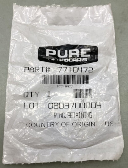 Polaris 7710472 Ring, Retaining New Genuine