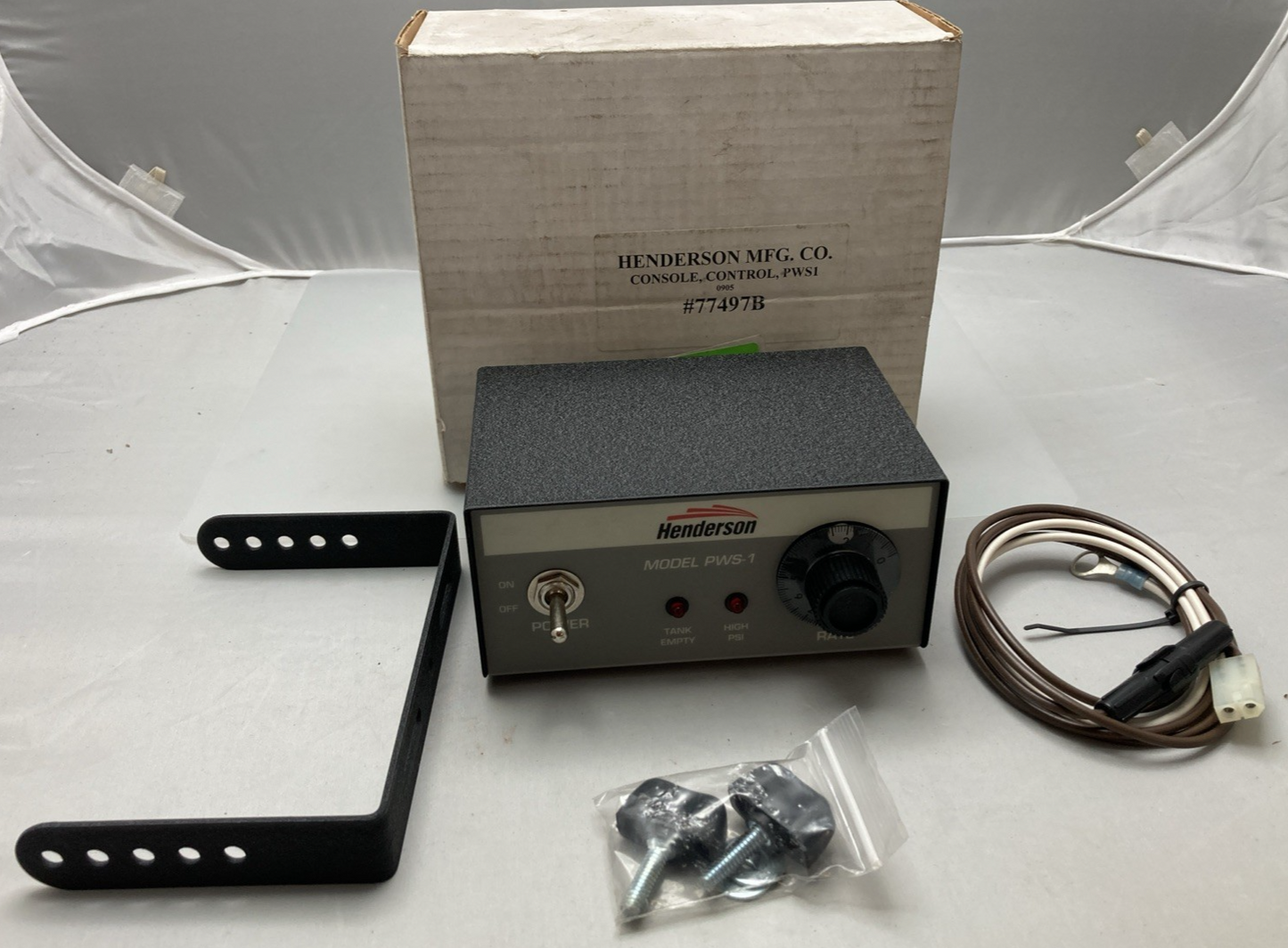 NEW GENUINE HENDERSON 77497B MODEL PWS-1 ELEC PRE WETTING CONTROL CONSOLE