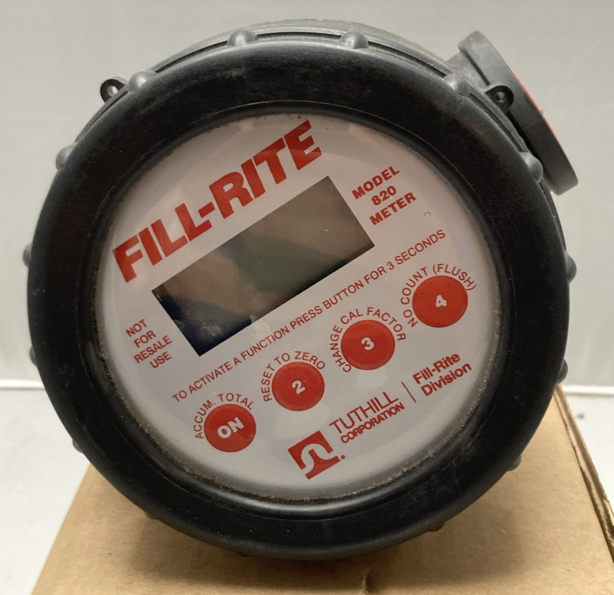 NEW GENUINE FILLRITE 4RP95 820 Meter Digital Flow 1 Inch Fnpt