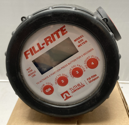 NEW GENUINE FILLRITE 4RP95 820 Meter Digital Flow 1 Inch Fnpt