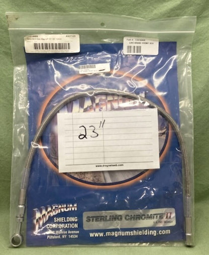 Magnum 1741-4466 ABS Upper Brake Line 23" New Genuine