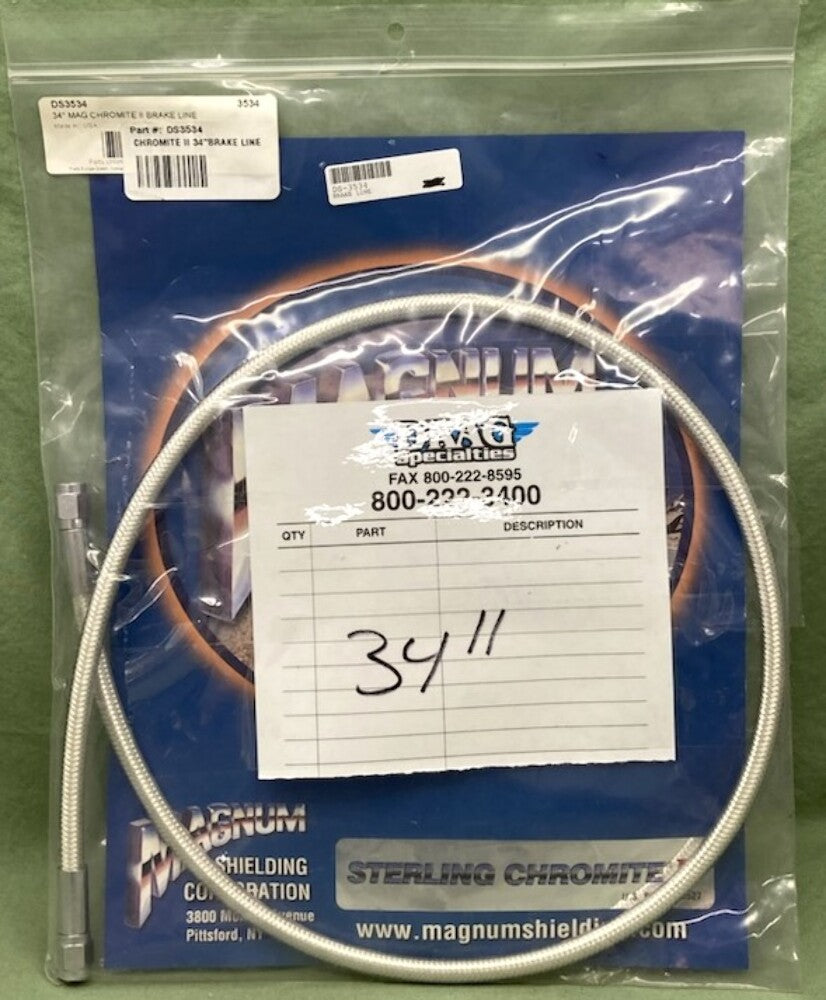Magnum DS3534 Brake Line 34" New Genuine
