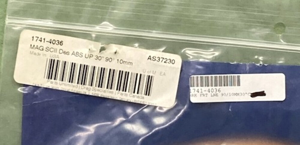 Magnum 1741-4036 Brake Line 30" New Genuine