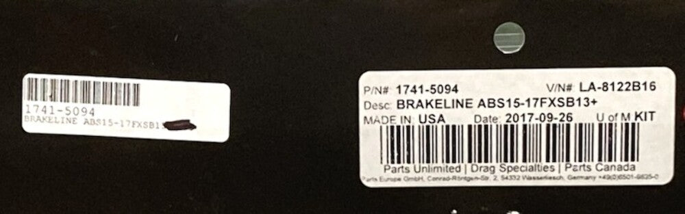 LA Choppers 1741-5094 Brake Line New Genuine