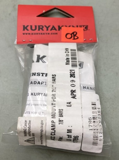 Kuryakyn 1786 Clamp Mount for 7/8" Handlebar New Genuine