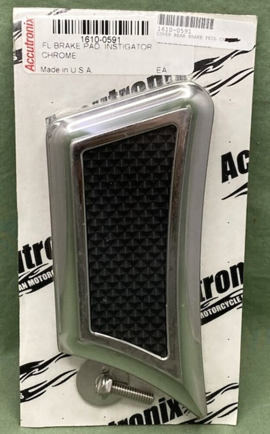 Accutronix 1610-0591 FL Brake Pad Instigator Chrome New Genuine