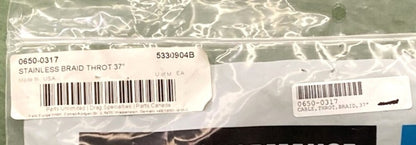 Drag Specialties 0650-0317 Throttle Cable 37" New Genuine