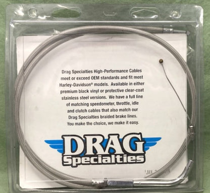 Drag Specialties 0650-0298 Throttle Cable 39.5" New Genuine