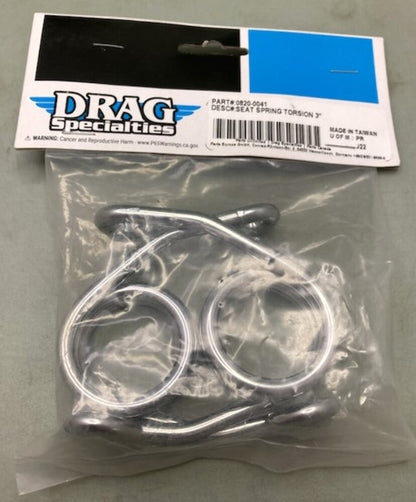Drag Specialties 0820-0041 Seat Spring Torsion Set 3" New Genuine