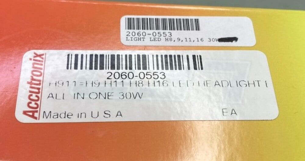 Headwinds 8-9032-H911 LED Headlight Bulb New Genuine